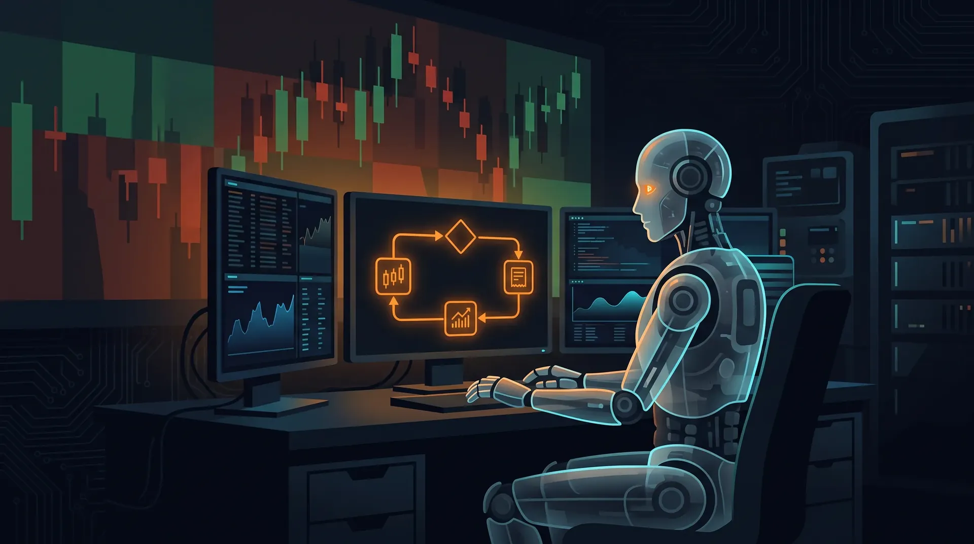 Illustration for How Crypto Trading Bots Actually Work